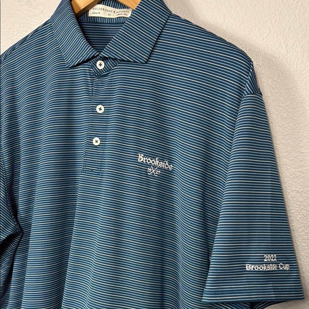 Holderness & Bourne Men's Brookside Golf & Country Club Polo‎